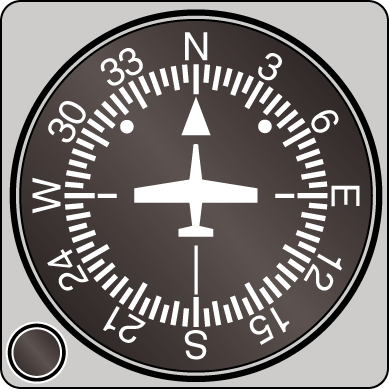 magnetic compass reading