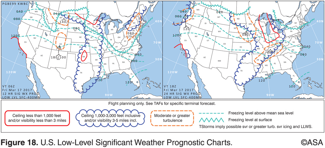 How To Read Aviation Weather Charts