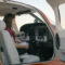 Young female pilot training in Piper Archer aircraft