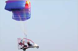 Powered Parachute (PPC) in flight