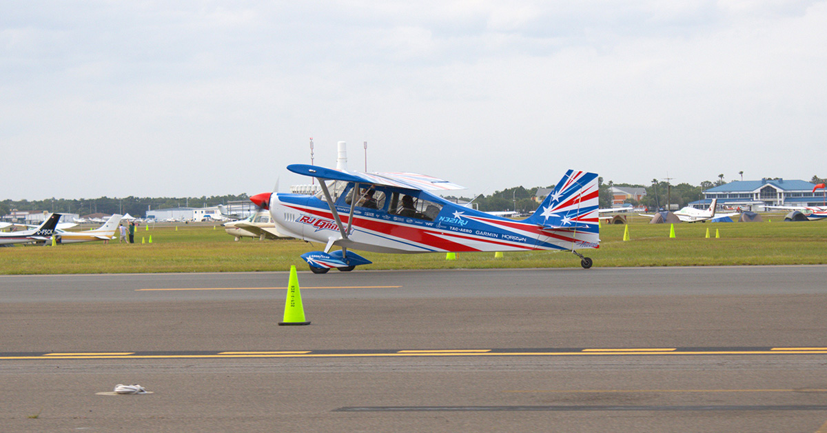 Bellanca 8KCAB Super Decathlon N321RJ at 2024 Sun 'n Fun, Lakeland Linder International Airport