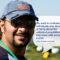 Producer, Rico Sharqawi seen in photo with quote in speech bubble that reads "We want to motive individuals who dream of flying about the unlimited possibilities that come with being a pilot."
