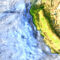California on Central USA on Earth - visible ocean floor