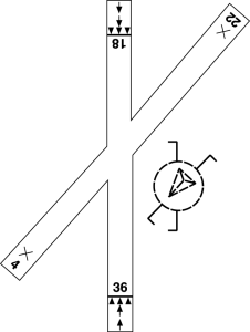 Figure 4. Pattern markings.