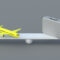 graphic of an airplane weight being compared to luggage weight