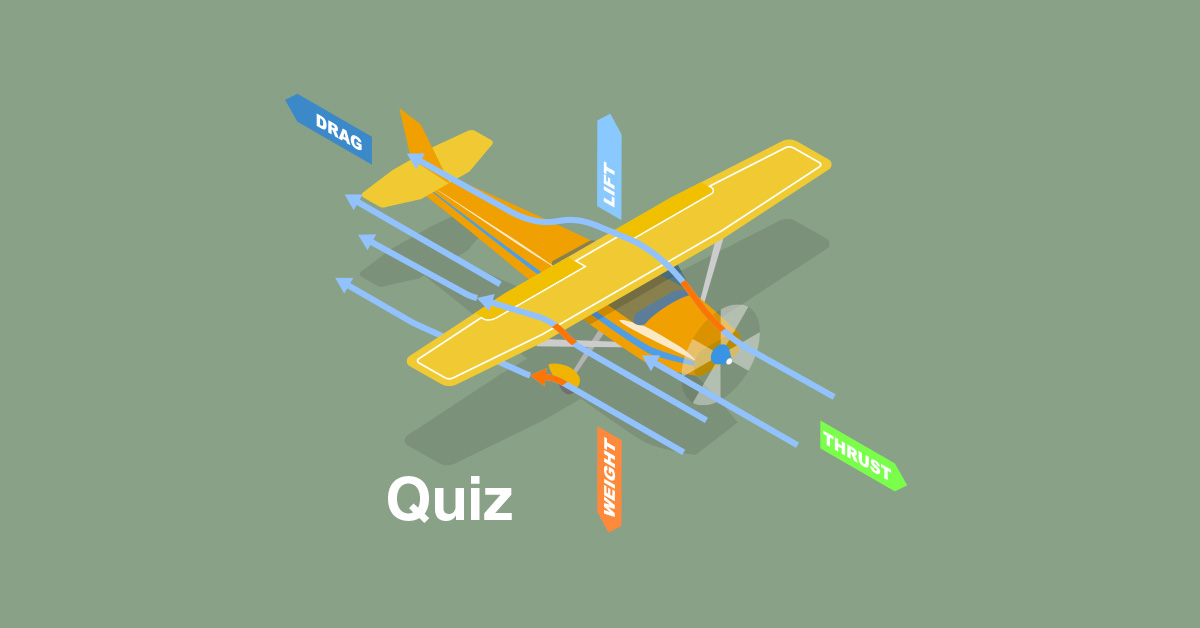 aircraft aerodynamics quiz