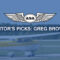ASA logo and "Editor's Picks: Greg Brown" in white text atop image of fixed-wing aircraft on airfield.