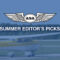 ASA logo and "Summer Editor's Picks" in white text atop image of fixed-wing aircraft on airfield.