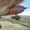 Piper Archer aircraft with field seen below