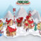 2024 NORAD santa tracker website screenshot featuring Santa's village and the NORAD logo